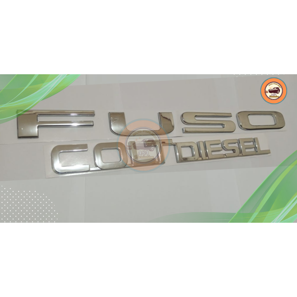 Emblem Logo Fuso canter /emblem canter fuso / emblem colt diesel / emblem fuso L300
