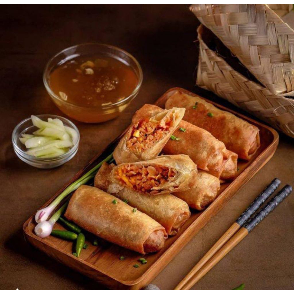 

Risol Ayam Suwir Pedas Daun Jeruk