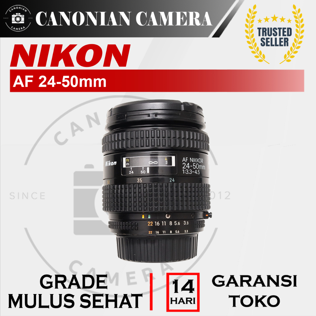 Lensa Nikon AF 24-50mm Lens