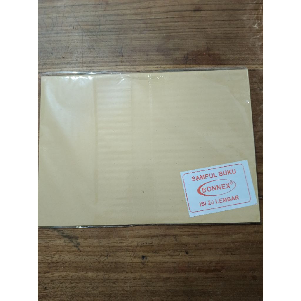 

SAMPUL BUKU COKLAT POLOS BONNEX UKURAN KUARTO ISI 20 LEMBAR