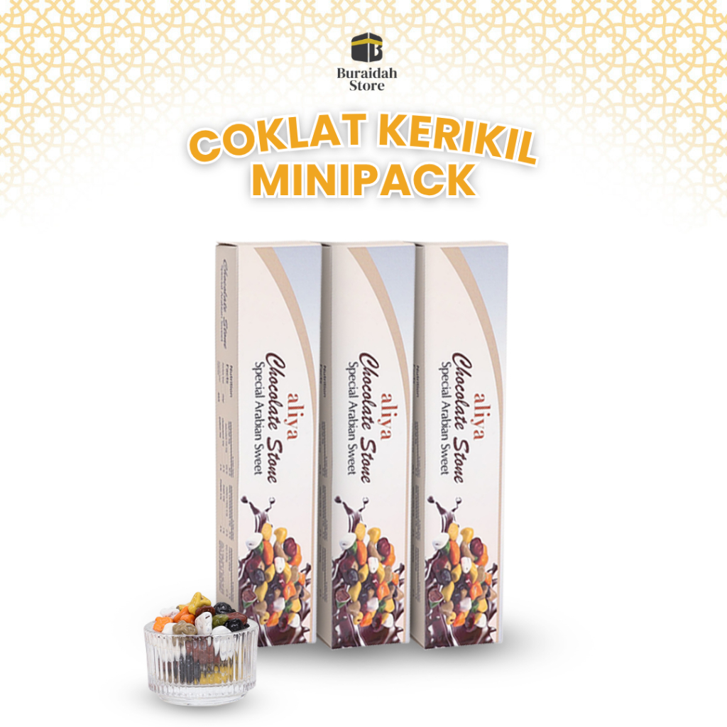 

Coklat Kerikil Snack Cemilan Premium Original Khas Arab Cokelat Batu krikil Oleh Oleh Haji Dan Umroh Isian Hampers