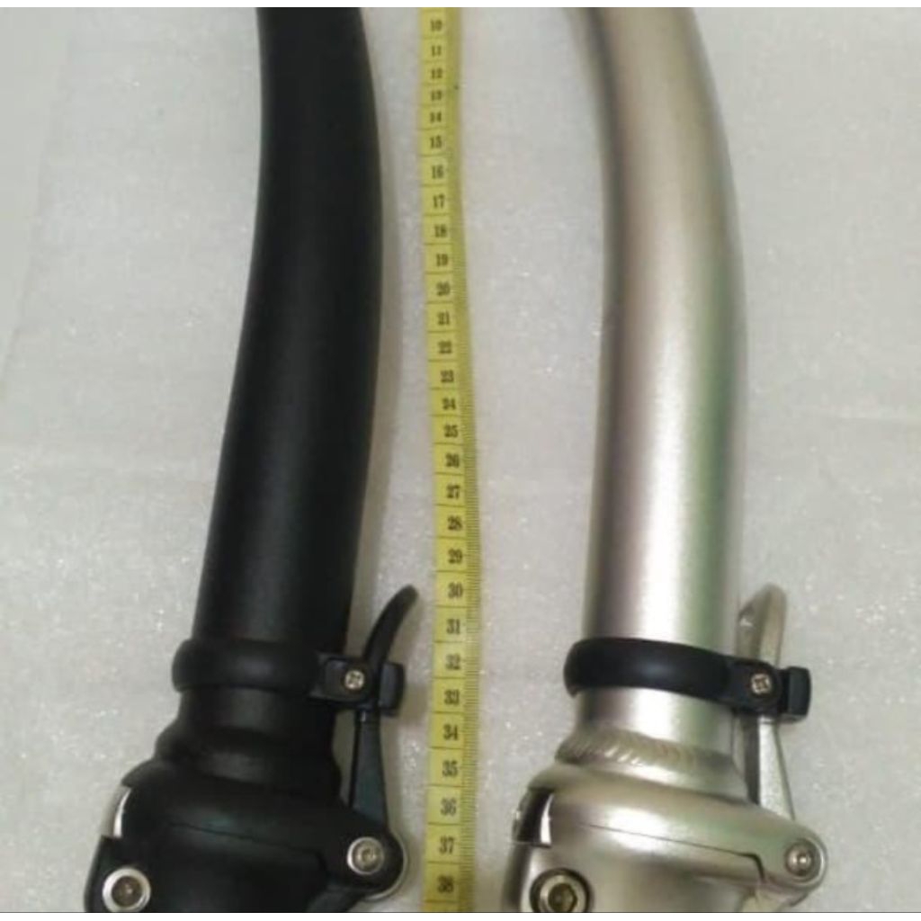 Handlepost Litepro curve lengkung sepeda lipat