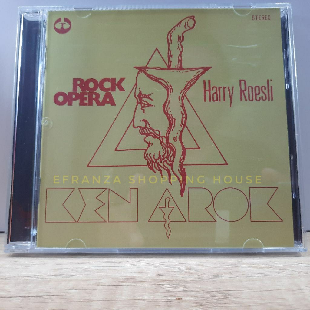 HARRY ROESLI - ROCK OPERA KEN AROK CD (asli, album legendaris nan langka)