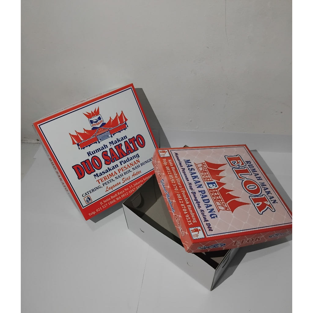 

Custom Box Catering Min. order 1000 pcs 20x20x8cm