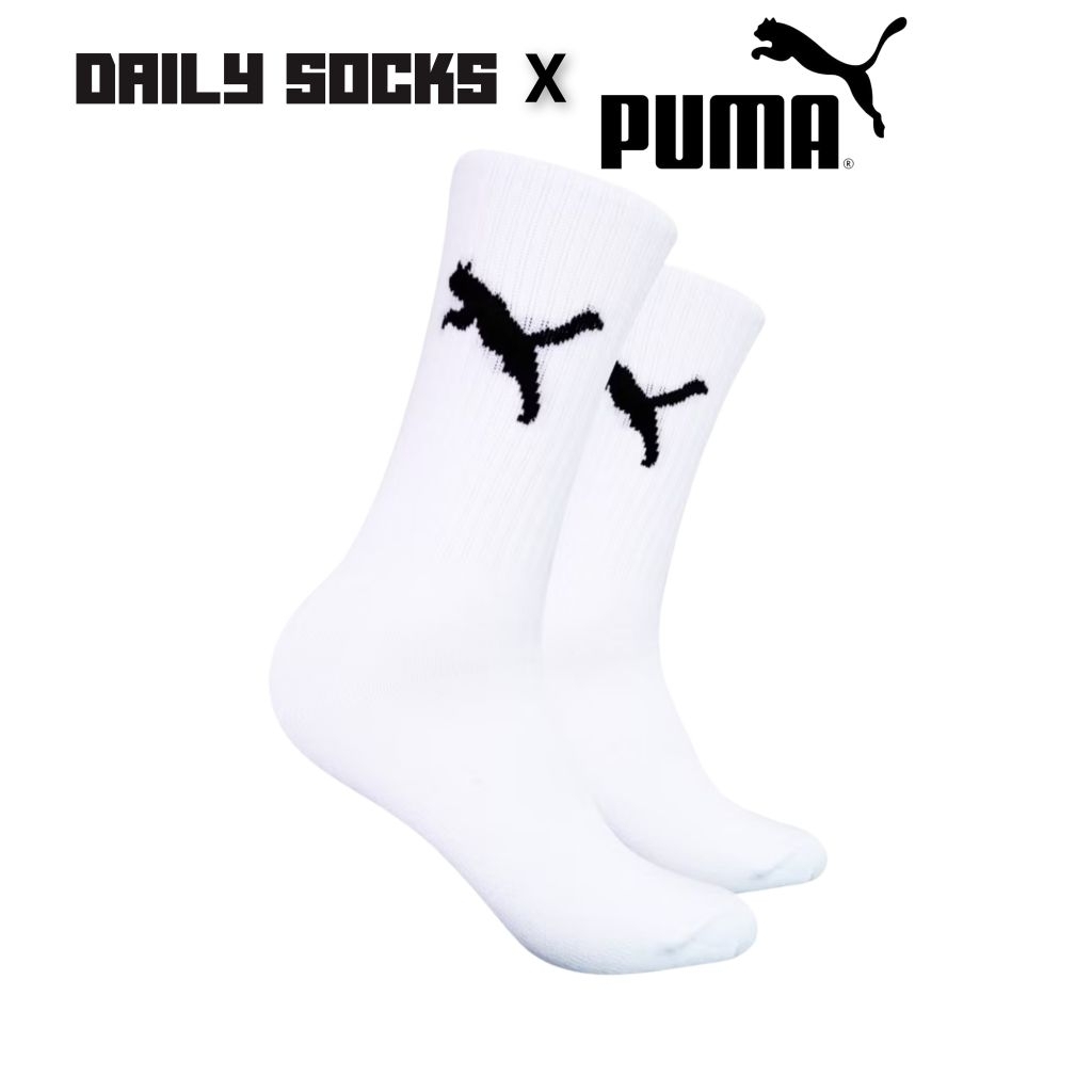 KAOS KAKI PANJANG MOTIF PUMA TEBAL PREMIUM  - dailysocks