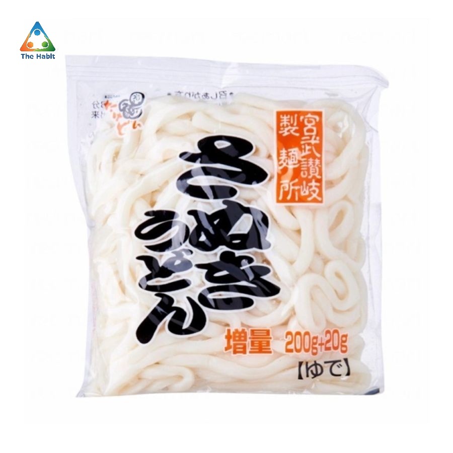 

(The Habit) Miyatake Sanuki Yude Udon 220gram