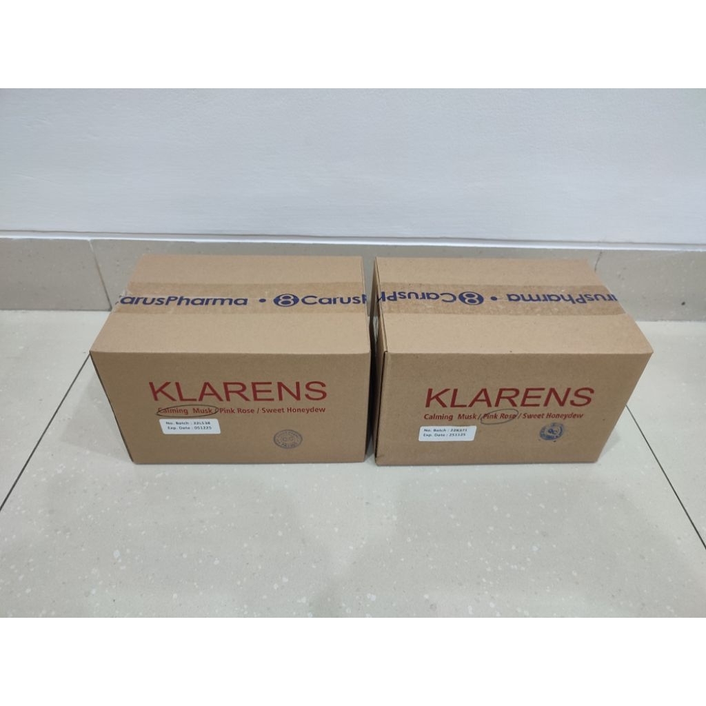 1 Karton Klarens Hand Sanitizer / 1 Dus Hand Sanitizer Klarens