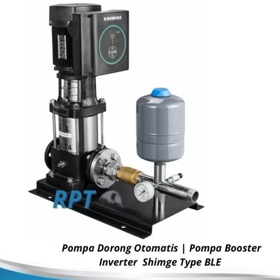 Pompa Dorong Otomatis | Pompa Booster Inverter 1Hp Shimge BLE 2-6