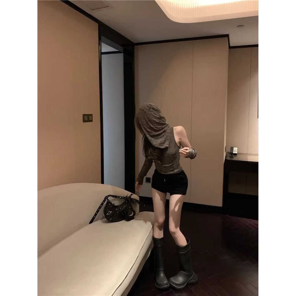 gothic crop top 3 color