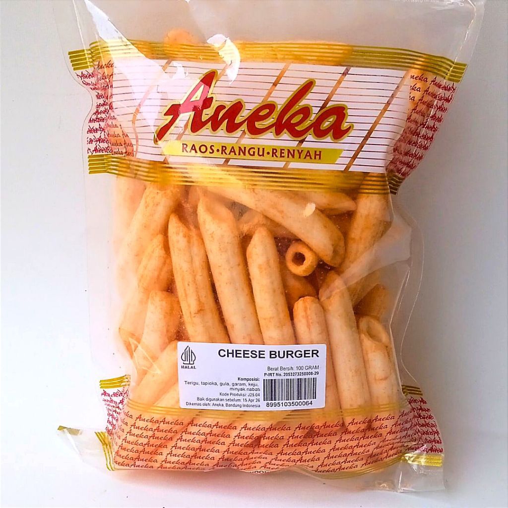 

Cheese Burger Aneka 100 gram