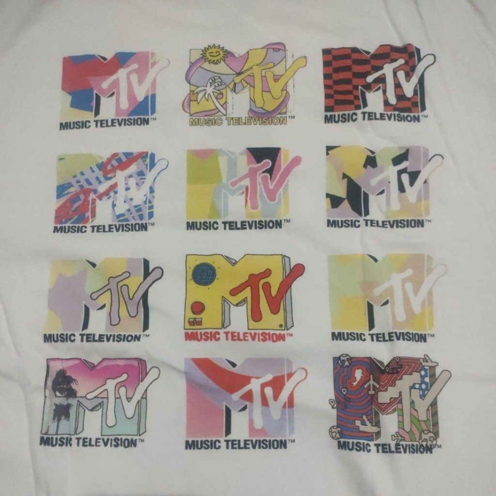 kaos bekas MTV