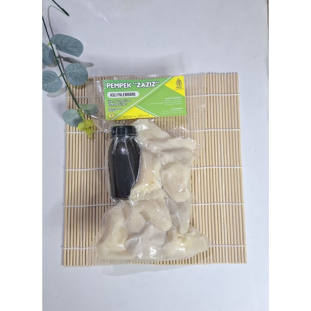

PEMPEK ZAZIZ - Pempek Telor 10 Pcs + Cuko, 100% Ikan Tenggiri Asli Palembang