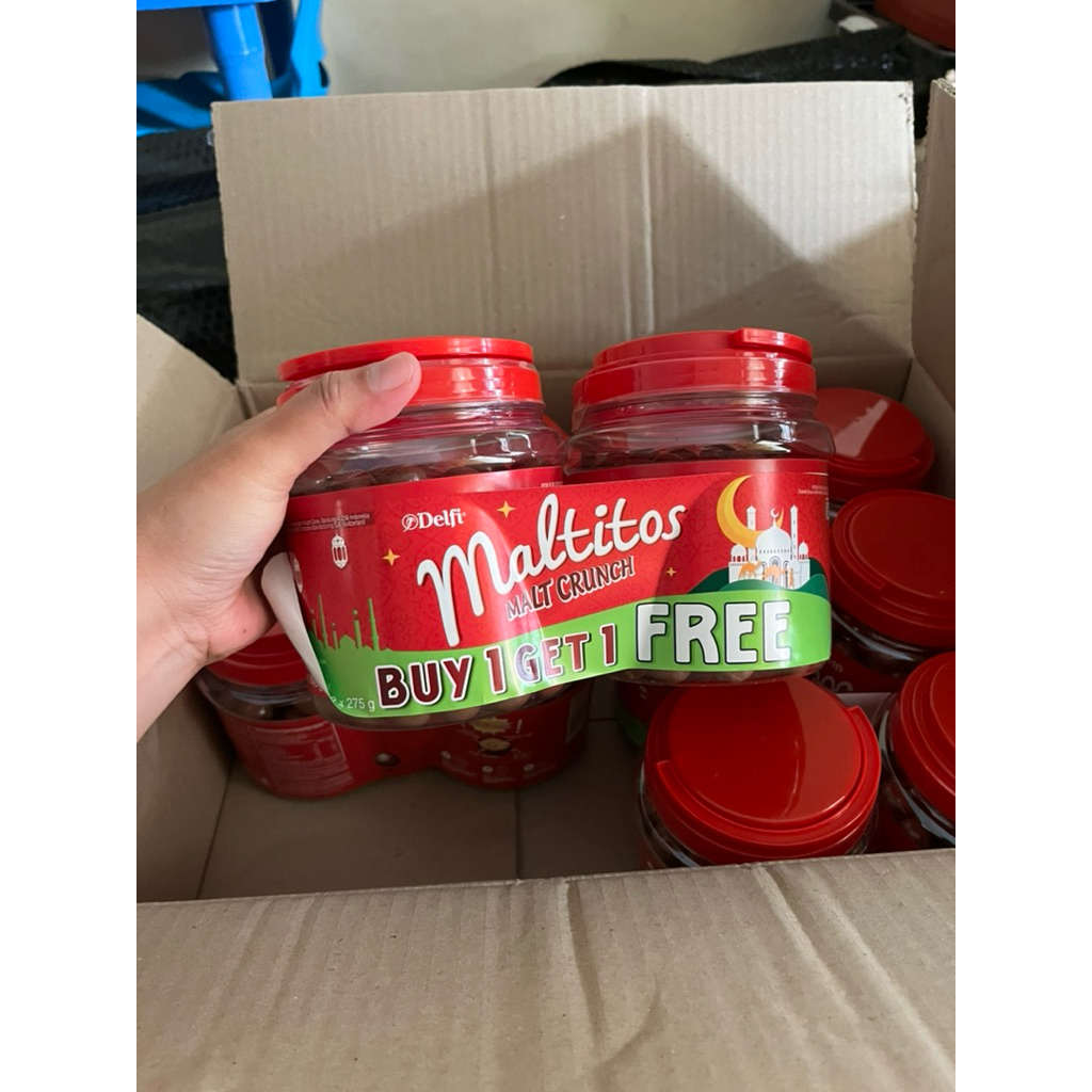 

DELFI MALTITOS BUY 1 GET 1 2x275gr EDISI LEBARAN