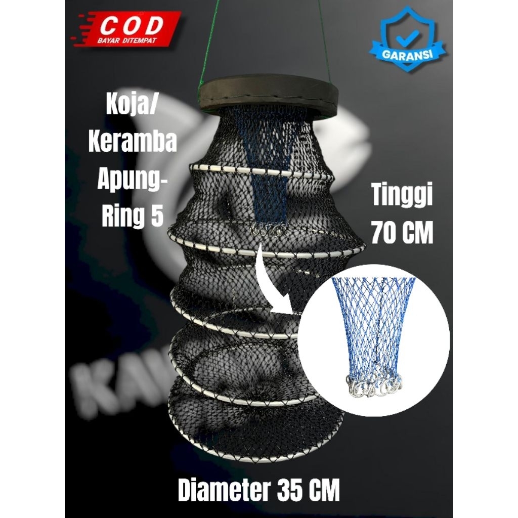 Koja/Keramba Apung/Keramba Ban/Keramba Ikan/Keramba Mancing Ring 5