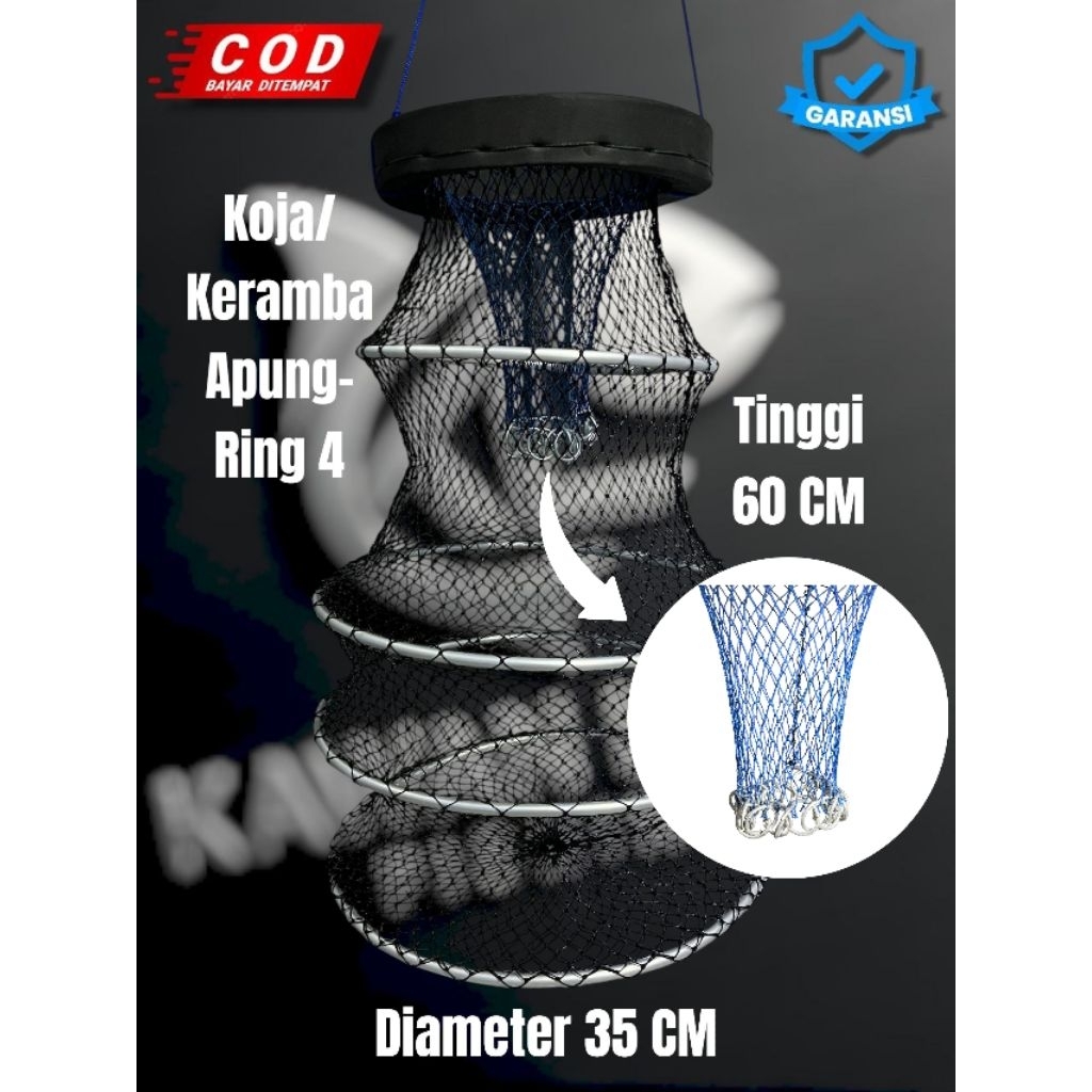 Koja/Keramba Apung/Keramba Ban/Keramba Ikan/Keramba Mancing Ring 4