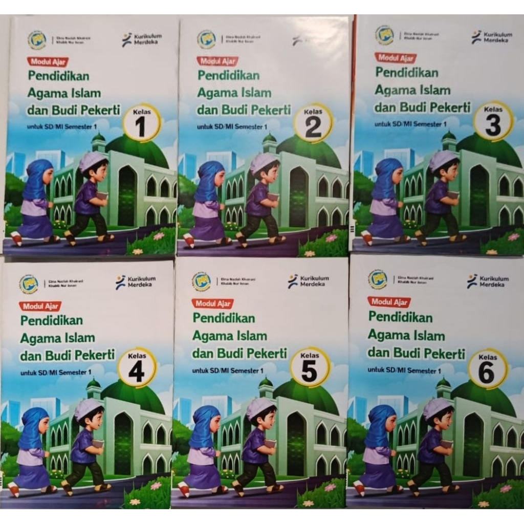 Lks Pustaka Persada Pendidikan Agama Islam SD kelas 1,2,3,4,5,6 Semester 1