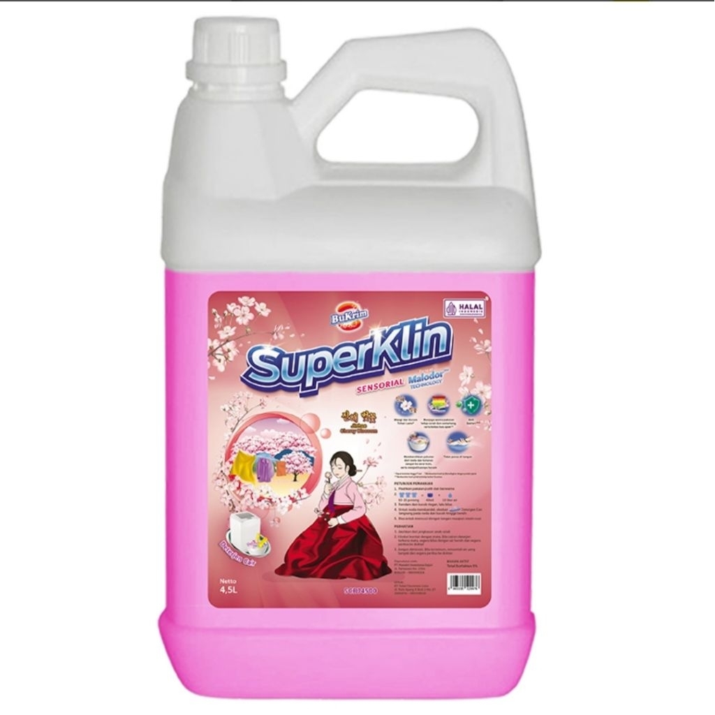 SABUN CAIR JERIGEN 4.5 LITER BUKRIM I PROMO DETERJEN CAIR JERIGEN 4.5L BUKRIM SUPERCLIN I BUKRIM SUP