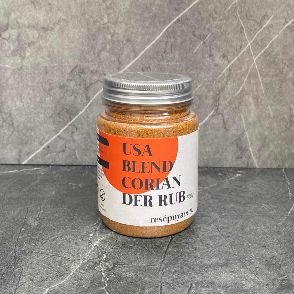 

USA BLEND CORRIANDER RUB BUMBU MARINASI - RESEPNYABUN DRY RUB
