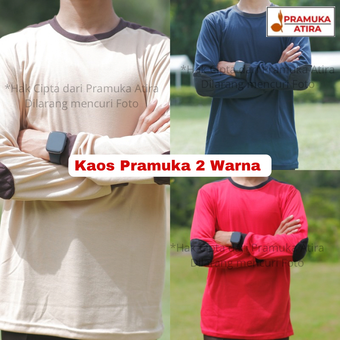 Kaos Pramuka Baju Lapangan Pramuka 2 Warna