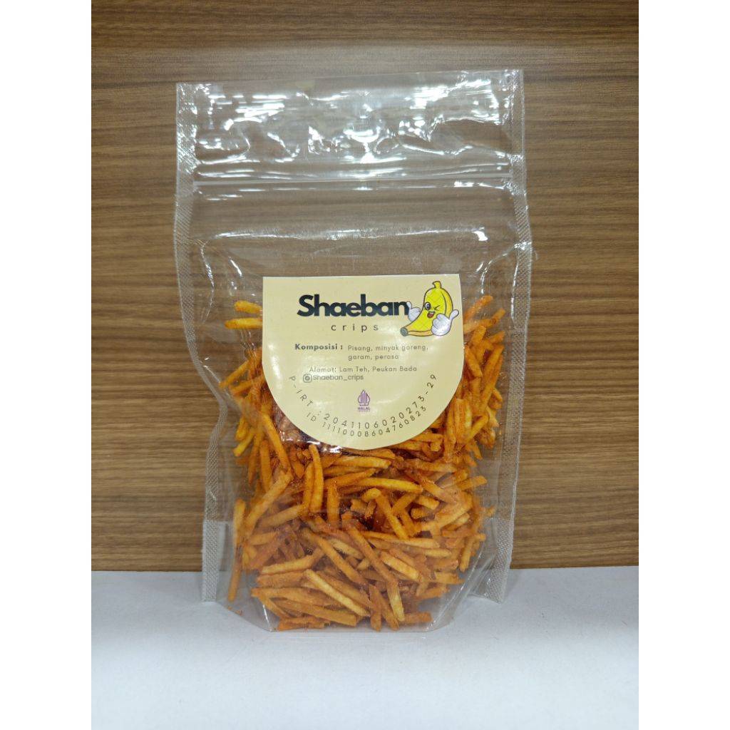 

cemilan khas aceh, stik pisang