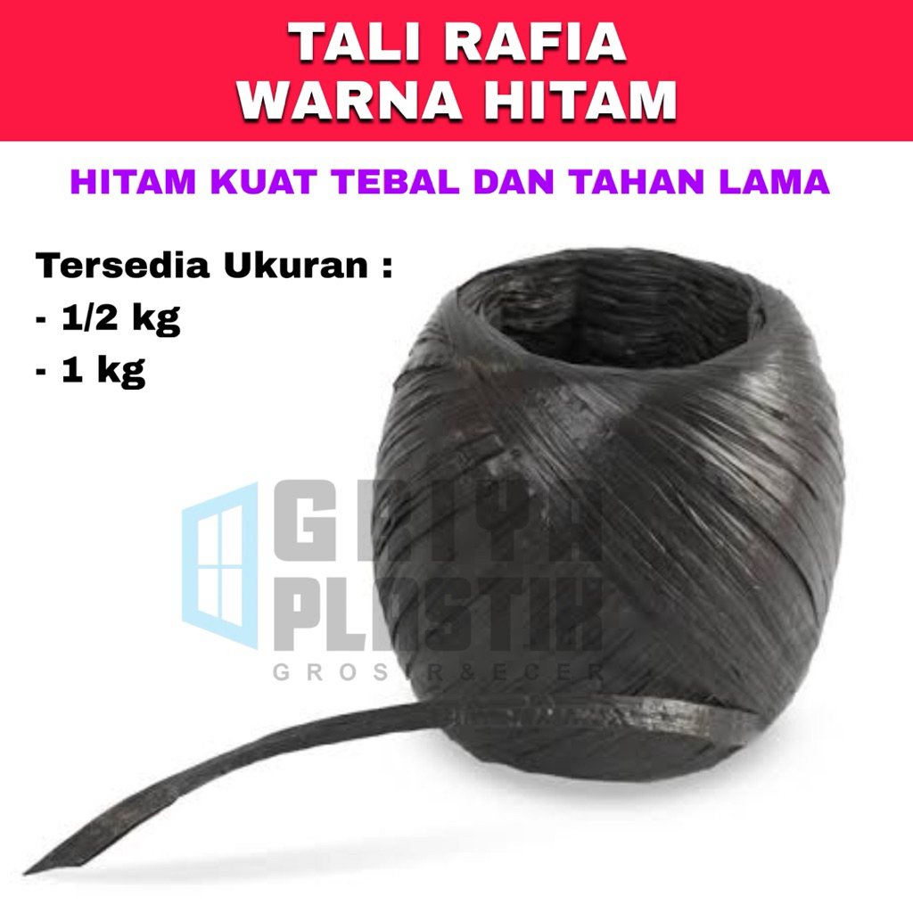 

Tali Rafia Hitam | Tali Rafia Hitam Kuat Tebal