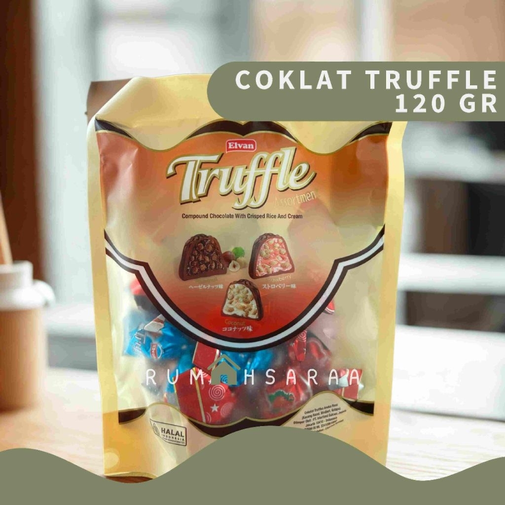 

COKLAT TRUFFLE 120GR MIX COKELAT TURKI