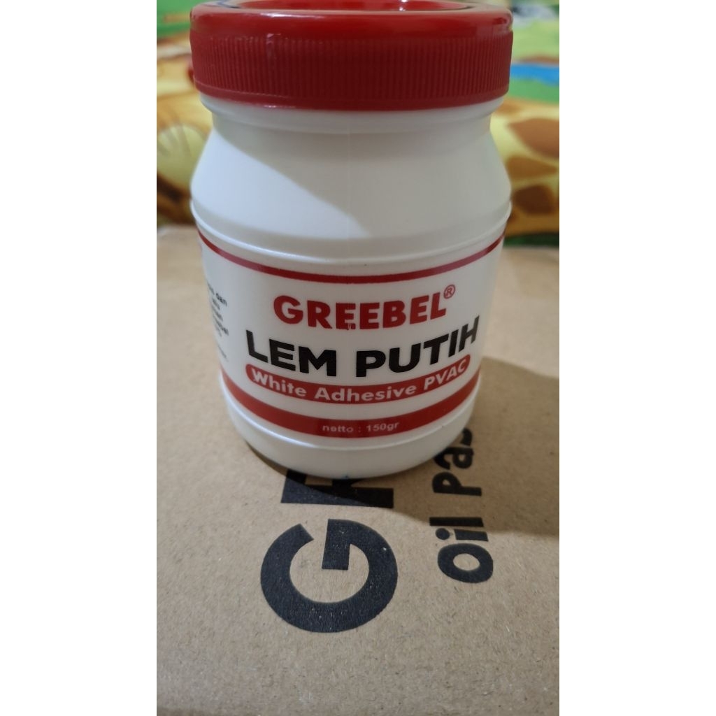 

Lem Putih / white Glue 150 gram Aman untuk anak anak
