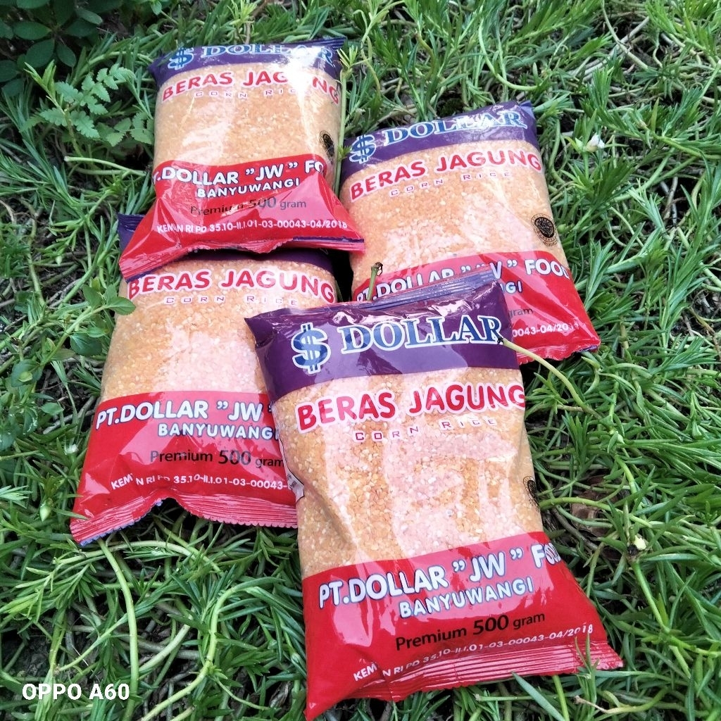 

[4 BUNGKUS] BERAS JAGUNG MURAH / BERAS JAGUNG DOLLAR / BERAS JAGUNG MURNI