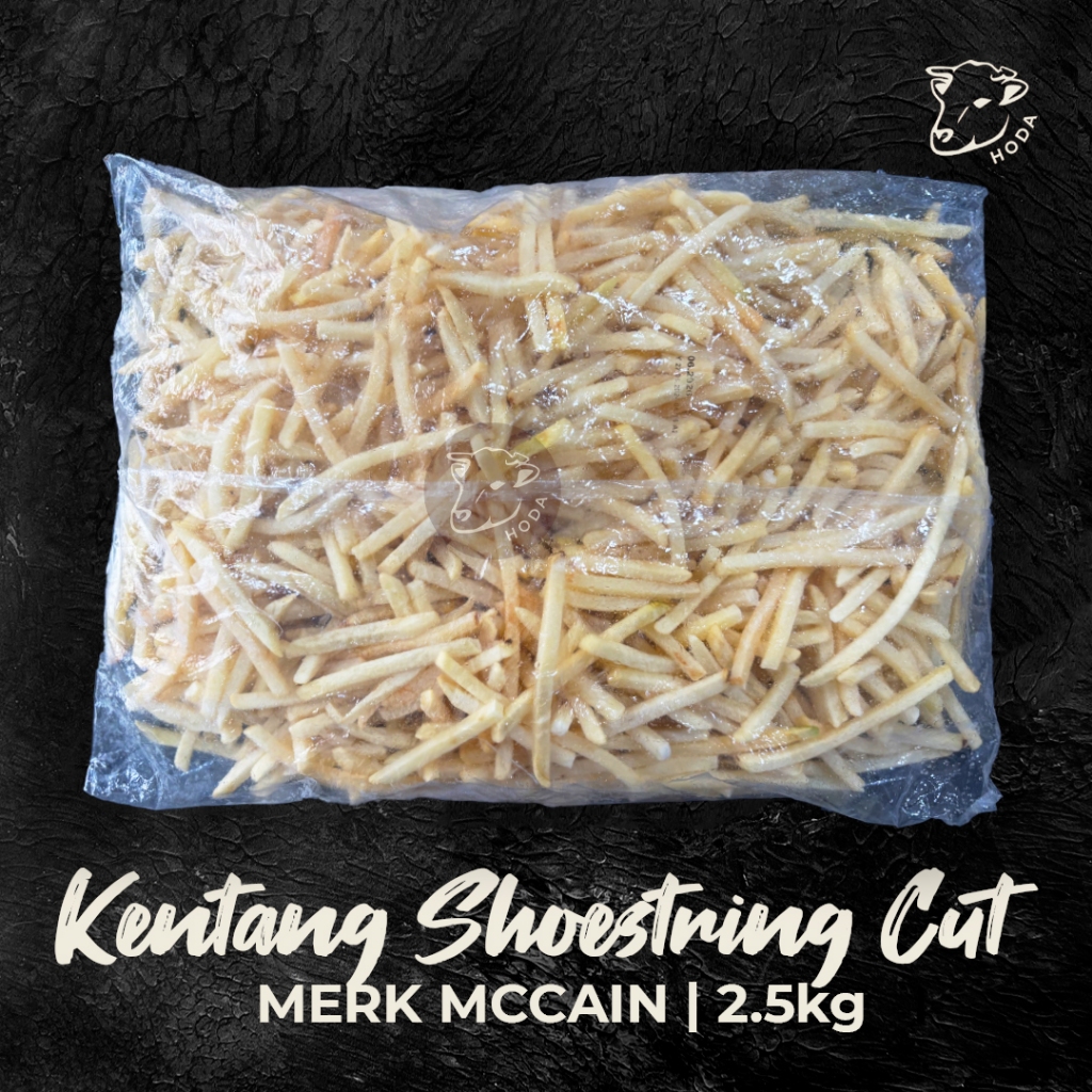 

McCain Star Julienne Kentang Shoestring Cut 2.5kg | Kentang Shoestring Cut