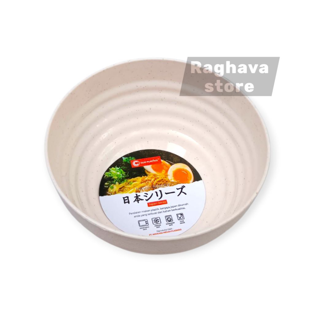 6 pcs Mangkok ramen putih |Mangkuk Ramen Clio |Mangkok estetik