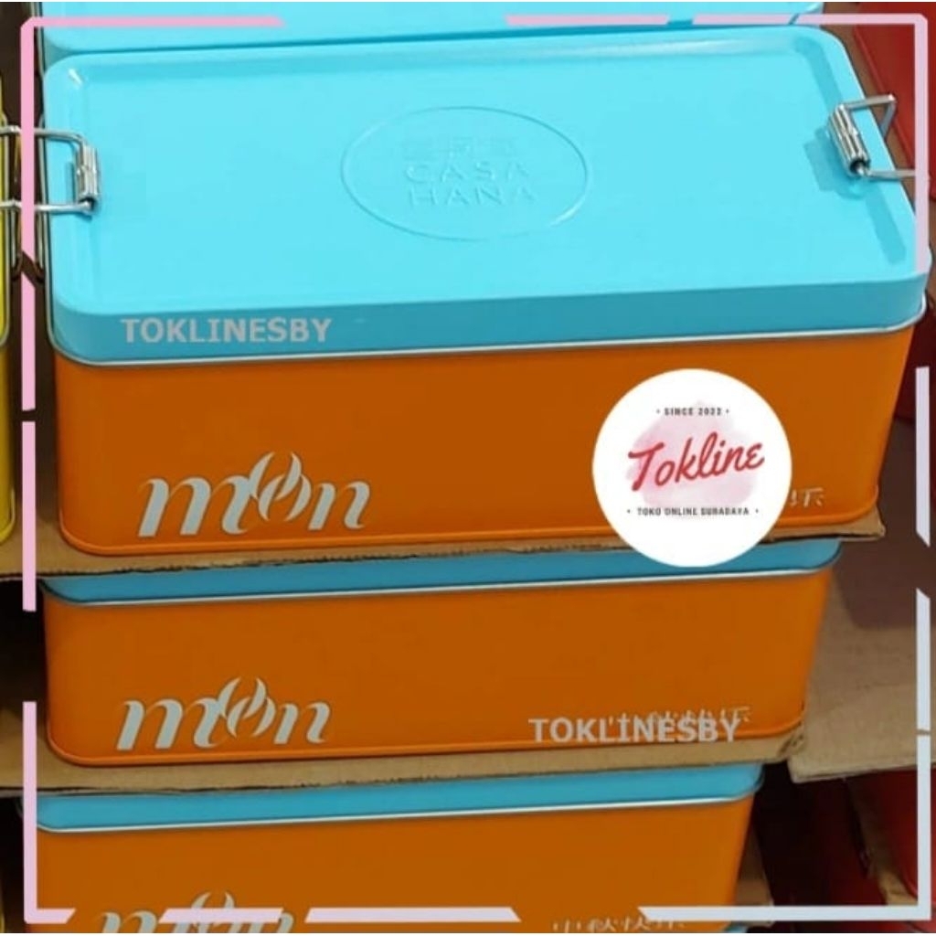 

CASA HANA CASAHANA MOONCAKE MOON CAKE KUE BULAN LOVE MOON FOR TWO BLUE ORANGE ISI 2