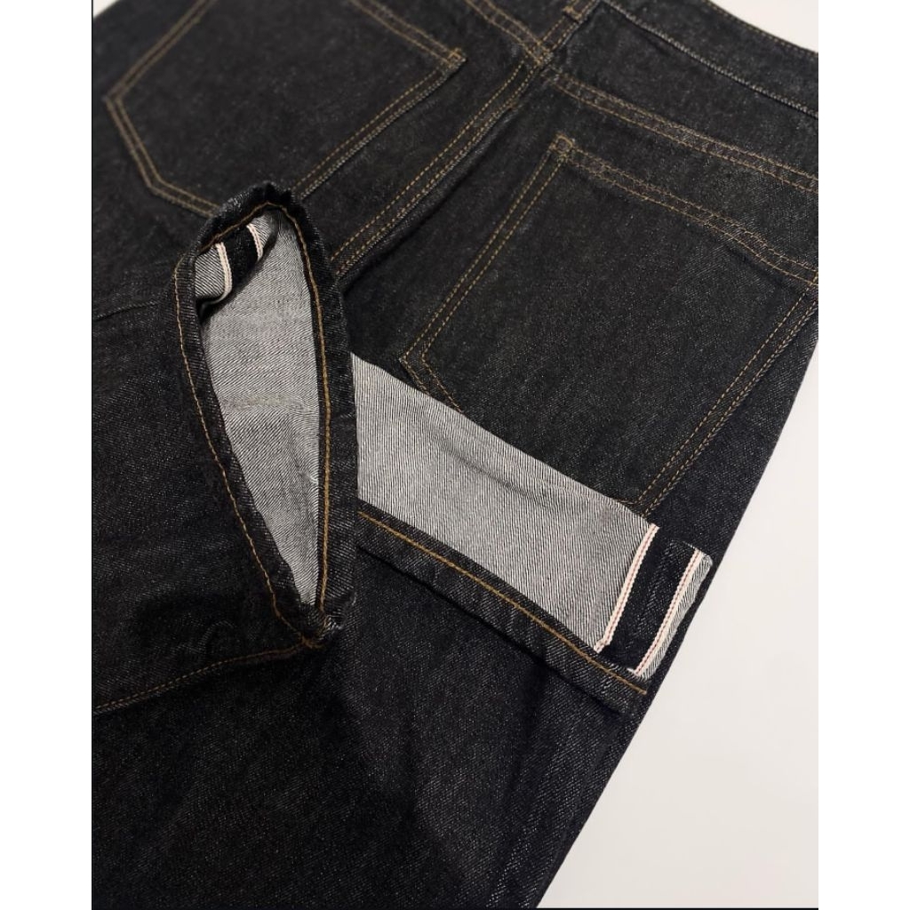 celana beslow baggy selevedge not nudie