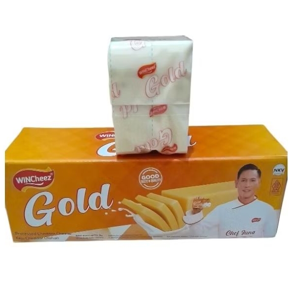 

KEJU WINCHEEZ GOLD POTONGAN -/+ 500 GRAM / KEJU CHEDDAR REPACK