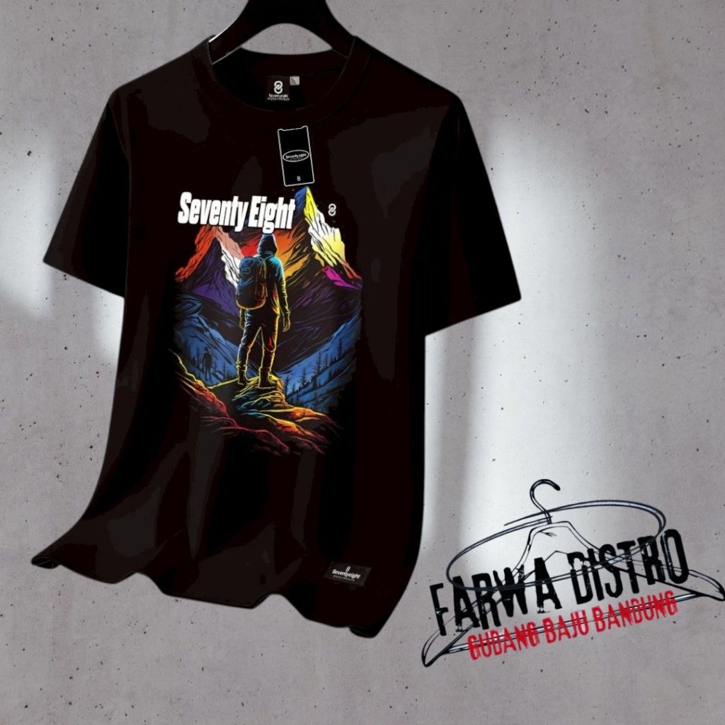 Gudang Kaos Bandung/Seventy Eight/Original 100%/Premium