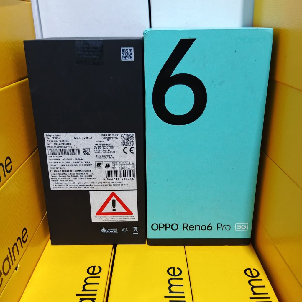 DUS BOX KARDUS HP OPPO RENO//6 PRO 5G BOK ORIGINAL