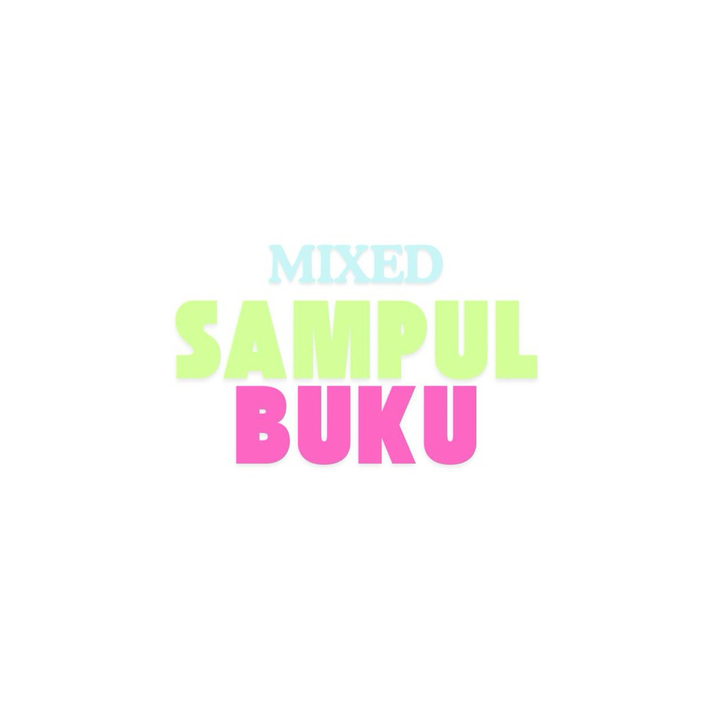 

Mix 10 pcs sampul buku tulis kecil A5 - Green, Pink, Blue coquette pattern