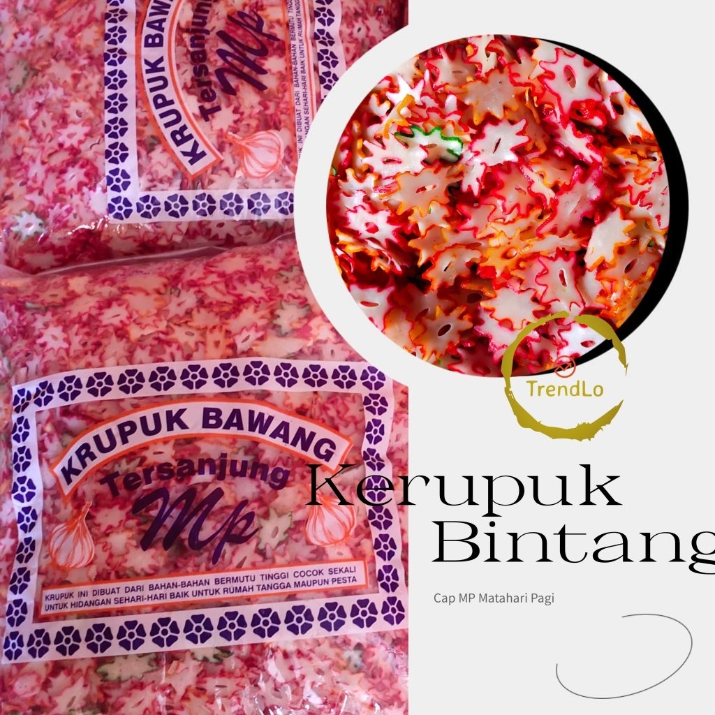 

[Bal] Kerupuk Mentah Bintang Tersanjung Seblak/ Goreng 4,8kg - Trendlo
