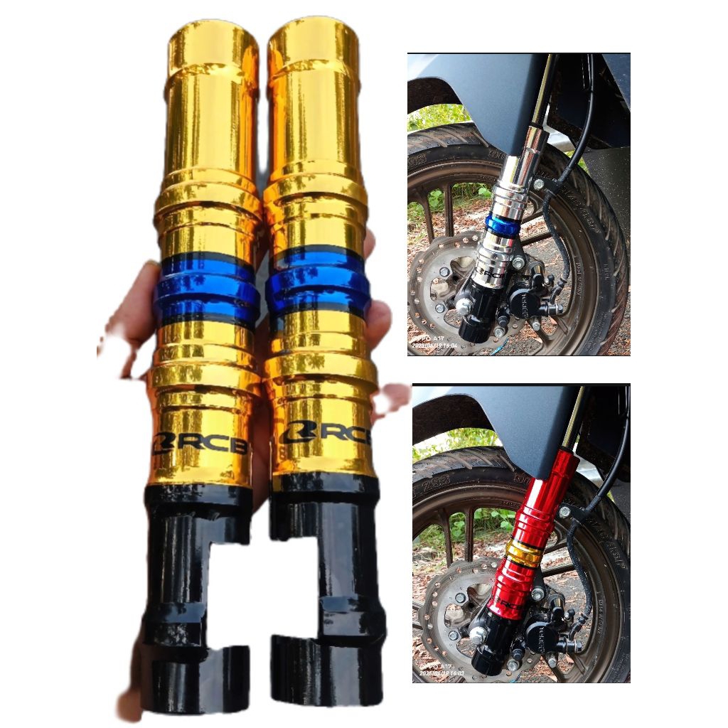 COVER SHOCK RCB VARIO,,BEAT,, SCOOPY,,GENIO,, SUPRA X