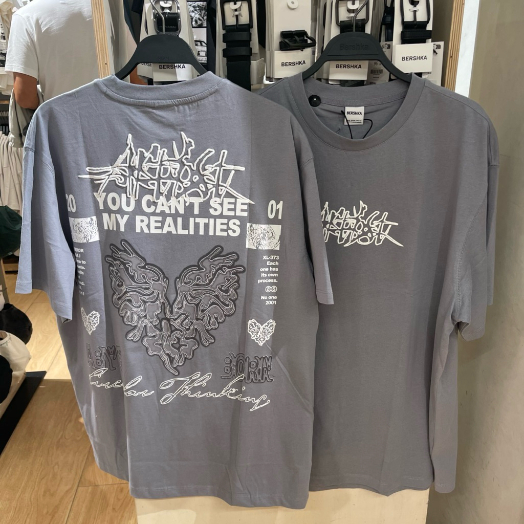 Kaus T-shirt BERSHKA MEN Jastip (jasa titip)