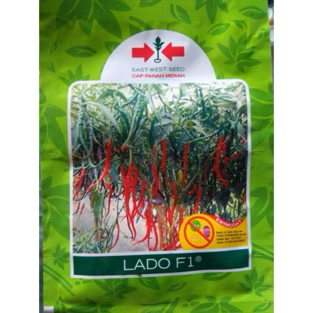 Benih Cabai Keriting LADO F1 1750 butir - Bibit Cabe Cap Panah Merah