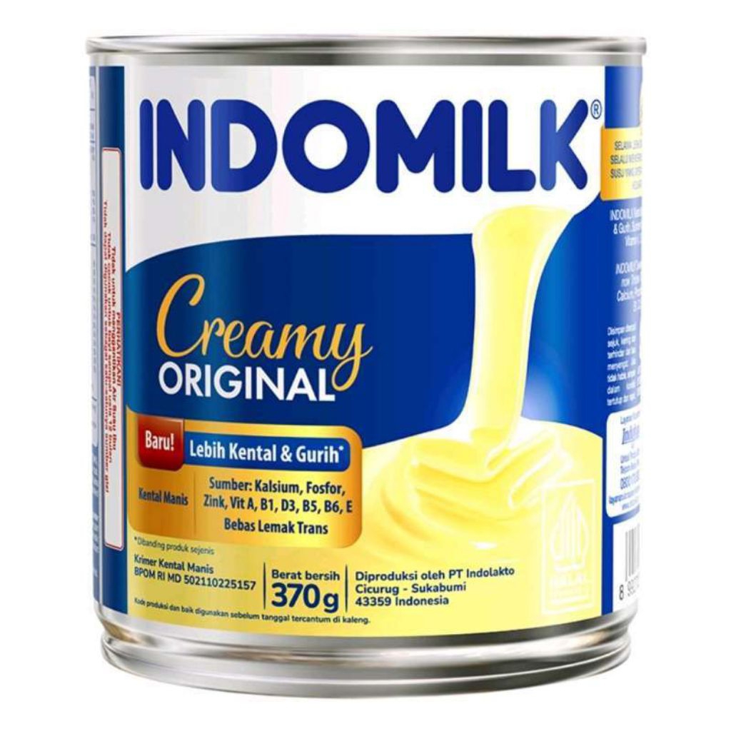 

indomilk kental manis putih 370gr