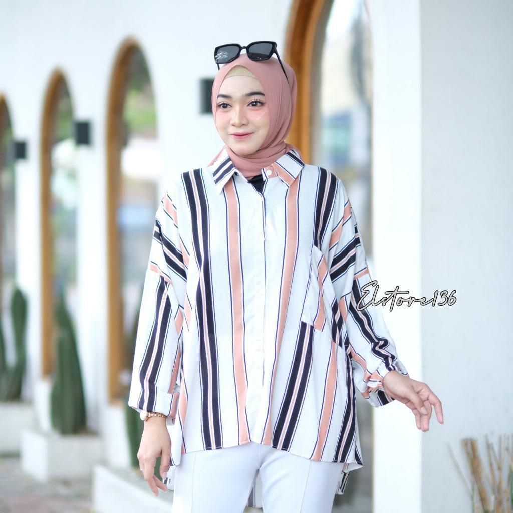 [TERLARIS] KEMEJA RAYON MOTIF - KEMEJA RAYON VIRAL - KEMEJA RAYON BESTSELER - KEMEJA RAYON CASUAL - 