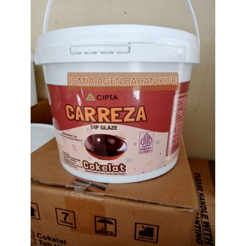 

CARREZA DIP GLAZE 5KG VARIAN COKELAT COKLAT