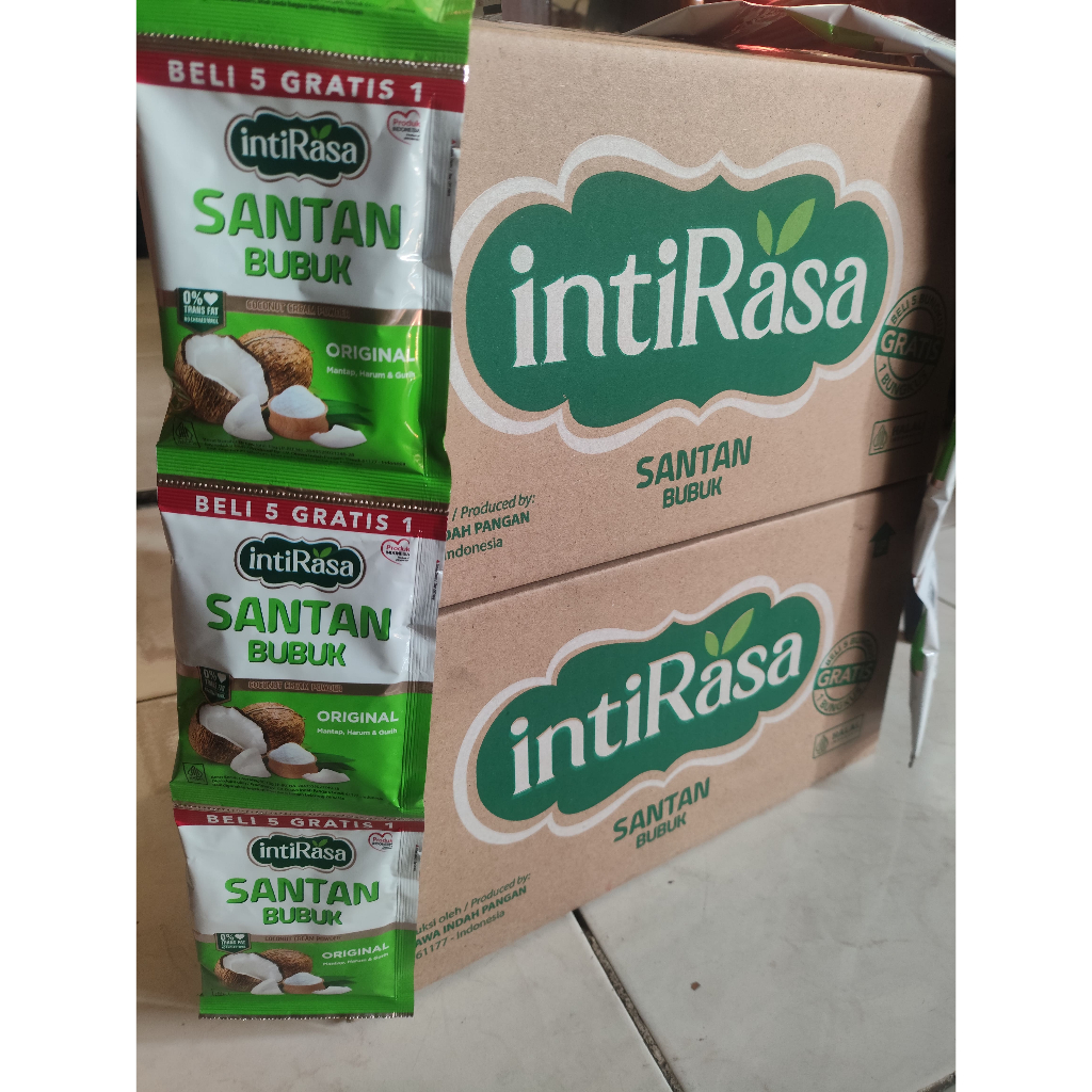 

SANTAN BUBUK INTIRASA SATU RENTENG ( 12 SACHET )