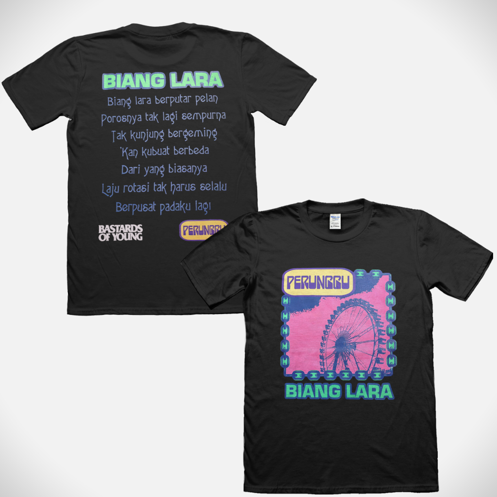 Rockgear T-Shirt Perunggu - Biang Lara | Kaos musik | Kaos band |