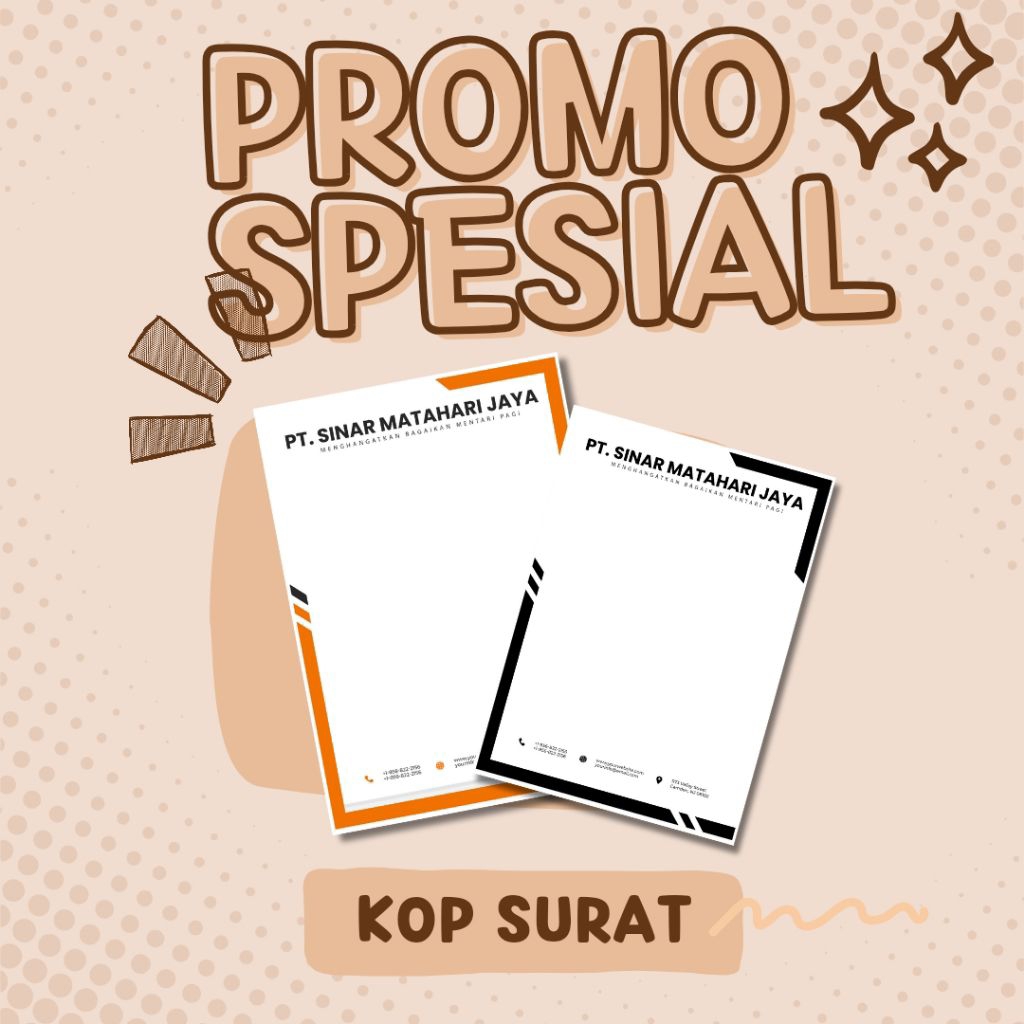 

CETAK CUSTOM KOP SURAT UKURAN A4