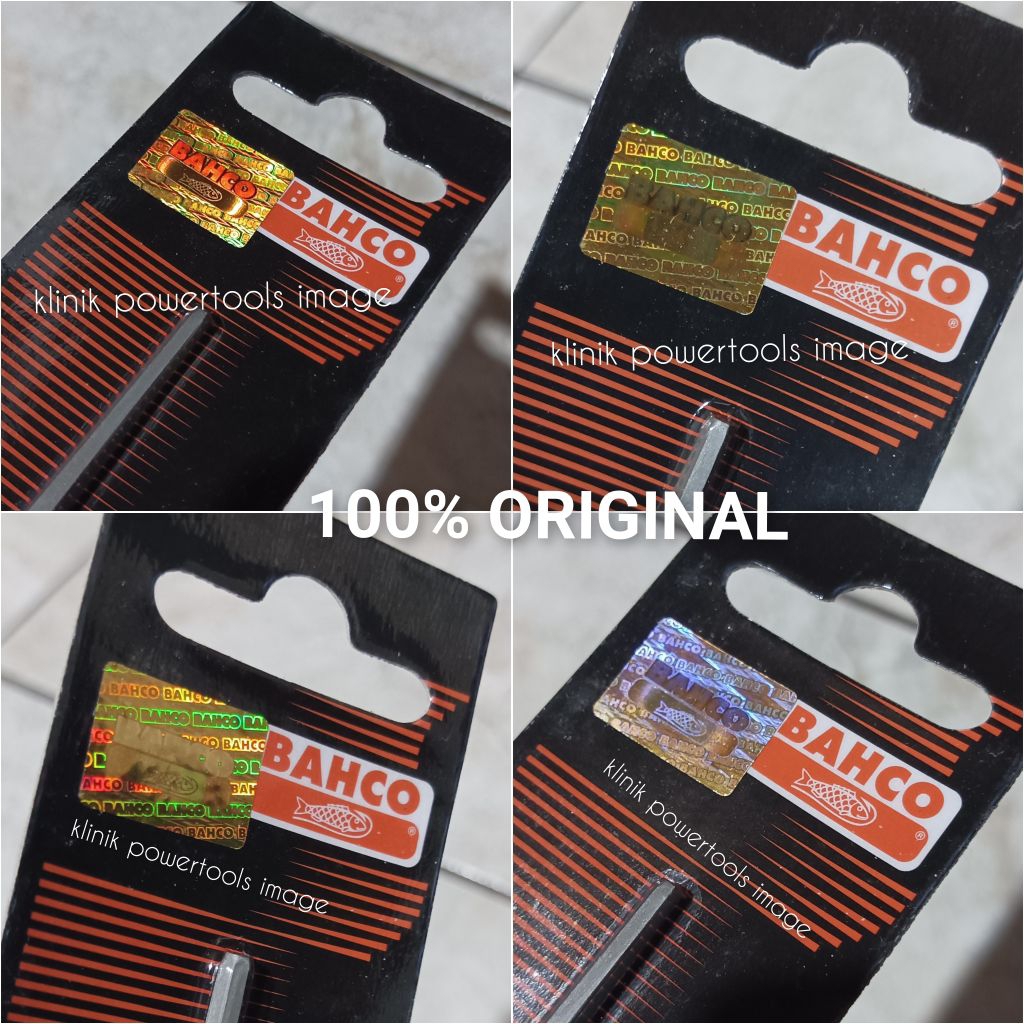 Kikir gergaji Bahco 4" original