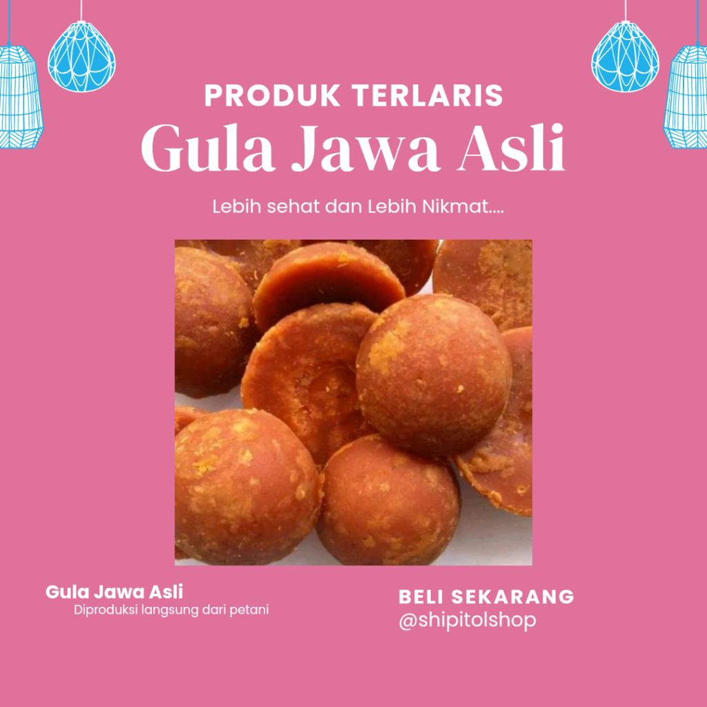 

Gula Merah Jawa Asli Tanpa Campuran Apapun Asli Banyumas