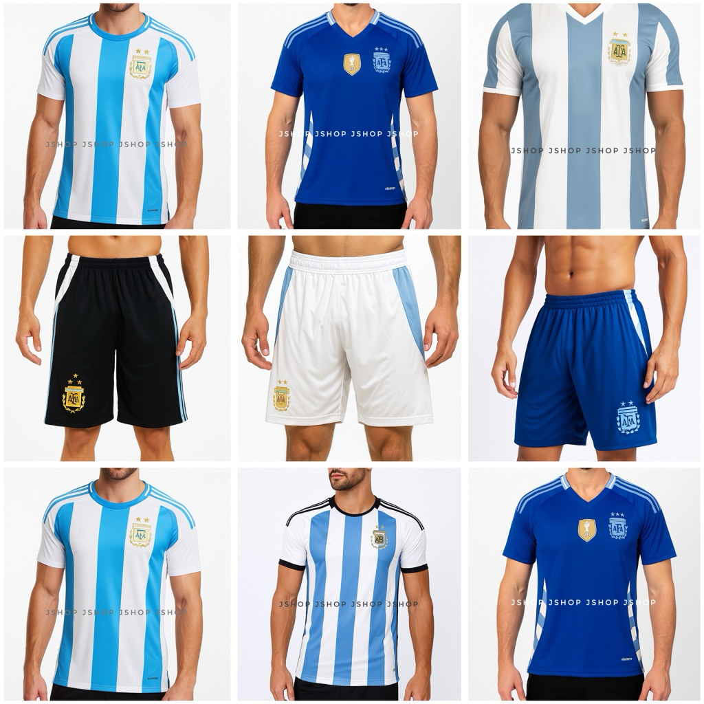LIVE 18 READY STOK LANGSUNG KIRIM BAJU BOLA JERSEY ARGENTINA HOME 2024 COPA AMERIKA JERSEY BOLA JERS