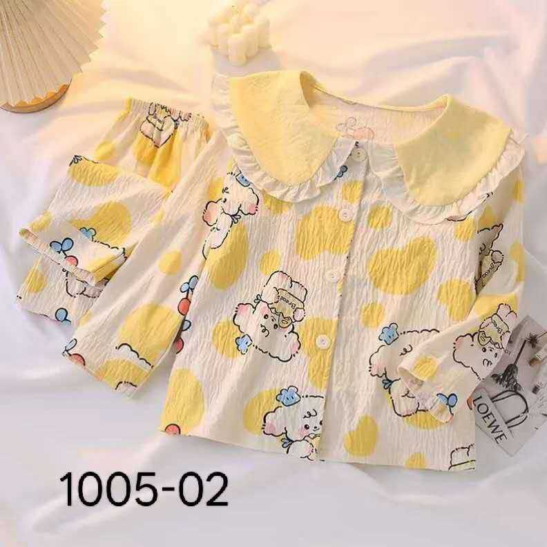 baju tidur anak perempuan premium 4-12 tahun 1005